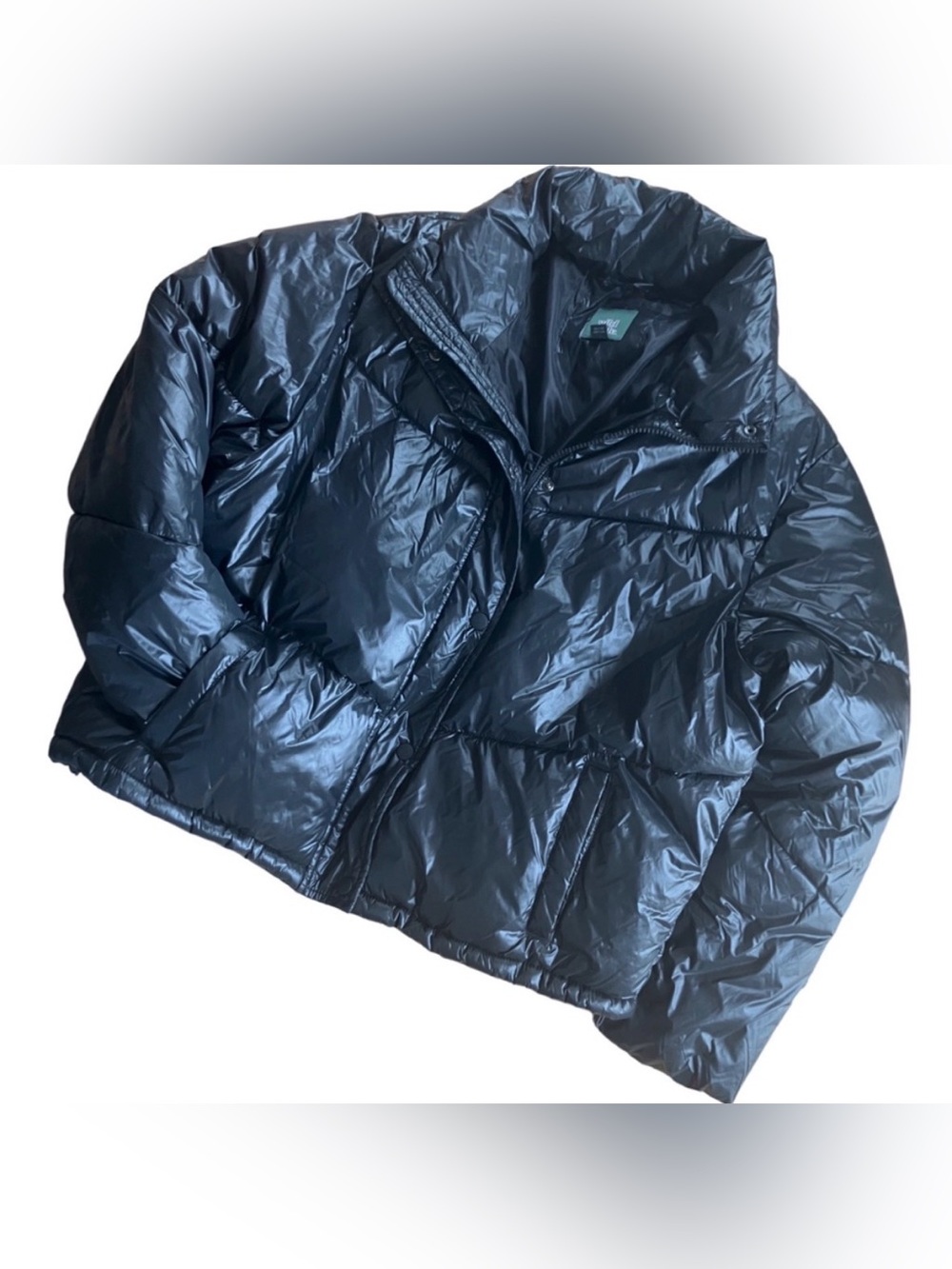 Black Puffer Jacket Wild Fable XL